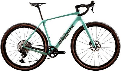 Превью Карбоновый гравийный велосипед Велосипед BIANCHI Arcadex Pro GRX 820 1x12 sp (2025)